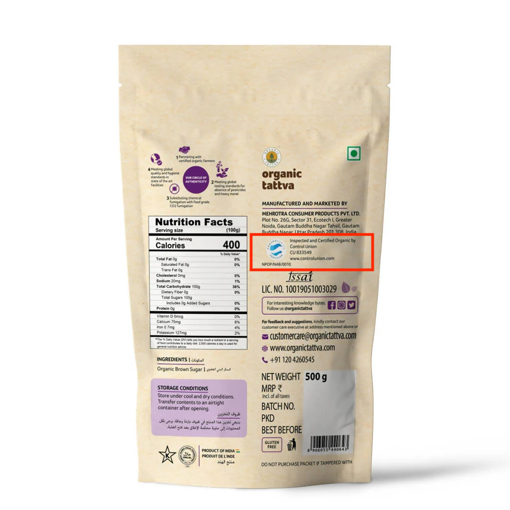 RID location on product pack